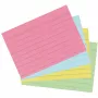 Karteikarte Herlitz 10836245 Blau Grün Pink Gelb
