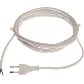 Netzkabel AS Schwabe 70651, 3 m Länge, weiß