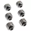 RAIJINTEK PELIAS SILVER D141806 — Set mit 6 silbernen Kühlerlüfterblättern/Zubehör