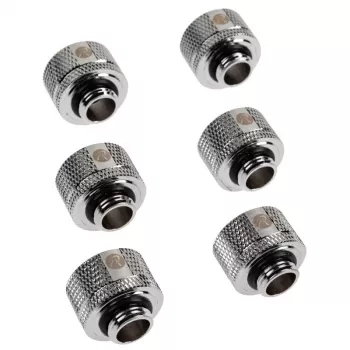 RAIJINTEK PELIAS SILVER D141806 — Set mit 6 silbernen Kühlerlüfterblättern/Zubehör