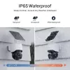 Safemo ST1 SolarCam 4K UHD Video, 8x Zoom, 132° Sicht, Nachtsicht, Wi-Fi 2,4 GHz, 3W Solar, Weiß