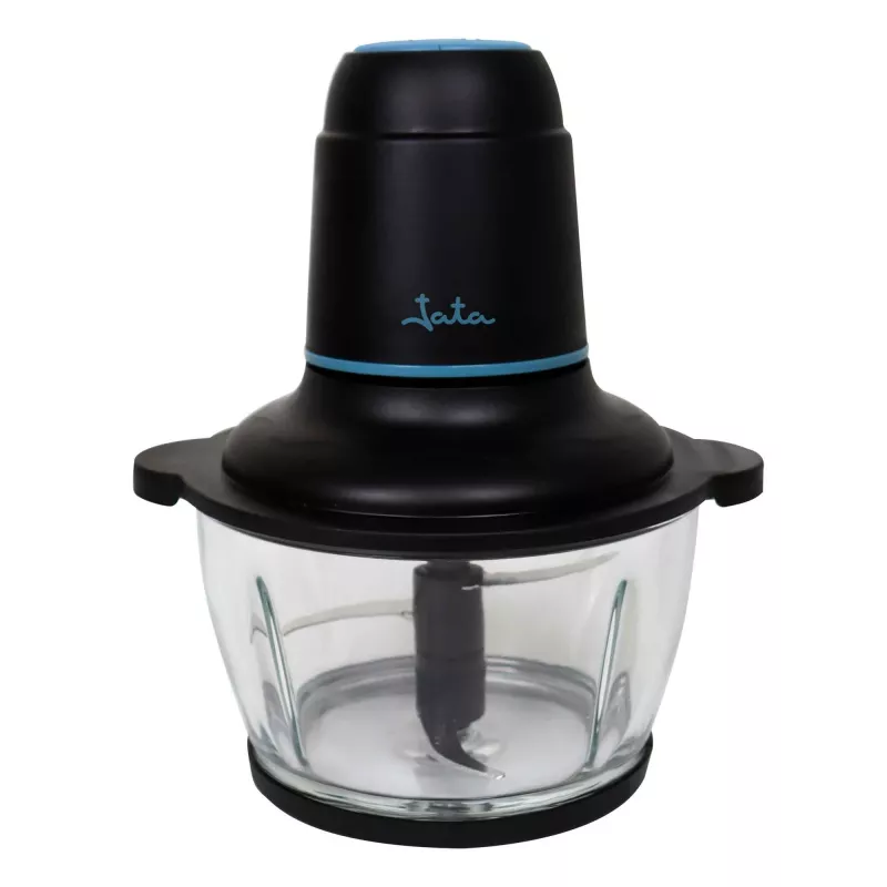 Elektrischer Zerkleinerer JATA JEPC1250 1,5L 400W Schwarz Transparent