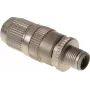 M12 4‑poliger D‑kodierter Steckverbinder Harting HARAX – industrieller Rundsteckverbinder für Signal/Daten