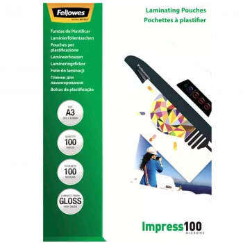 Laminierfolien GLÄNZEND/A3 100 100STK 5351205 Fellowes