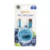 Sbox USB->Type C M/M 1,5m CTYPE-1.5BL Blau