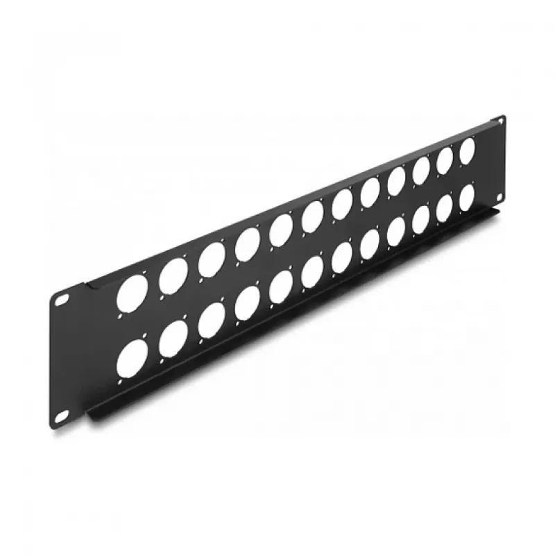 DeLOCK Patchpanel-Zubehör 88055 Rack-Montage 2U Schwarz