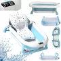 Kinderbadewanne Extralink EX.20994 Blau mit integriertem LED-Thermometer
