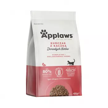 APPLAWS Adult Chicken mit Ente - Trockenfutter für Katzen - 400g
