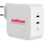 ROTRONIC-SECOMP Roline - Netzteil - 100 Watt - 5 A - PD 3.0, QC 3.0 - 2 Ausgangsports (USB-C)