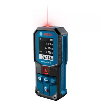 Laser-Entfernungsmesser GLM 40-31 Professional (Blau/Schwarz, Reichweite 50 m, rote Laserlinie)