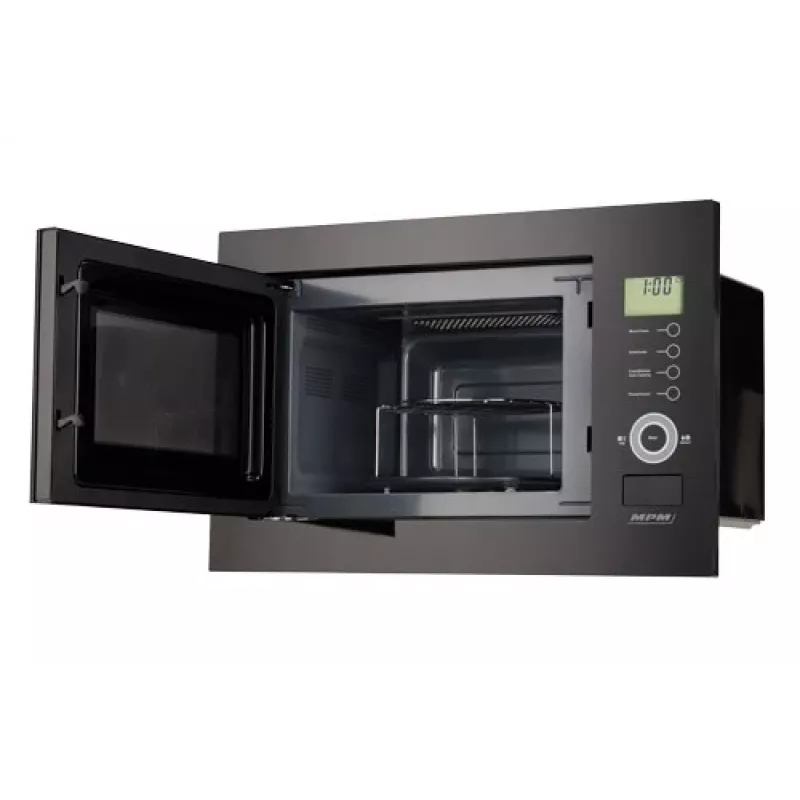 MPM-25-KMI-01 Einbau-Mikrowelle 25 L 900 W Schwarz
