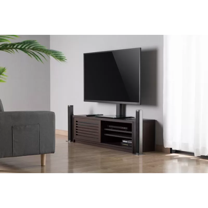 Gembird TVS-D55S-01 Tisch-TV-Ständer (drehbar), 23 - 55, schwarz