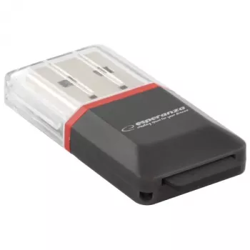 Esperanza EA134K Kartenleser Schwarz, Silber, Transparent USB 2.0
