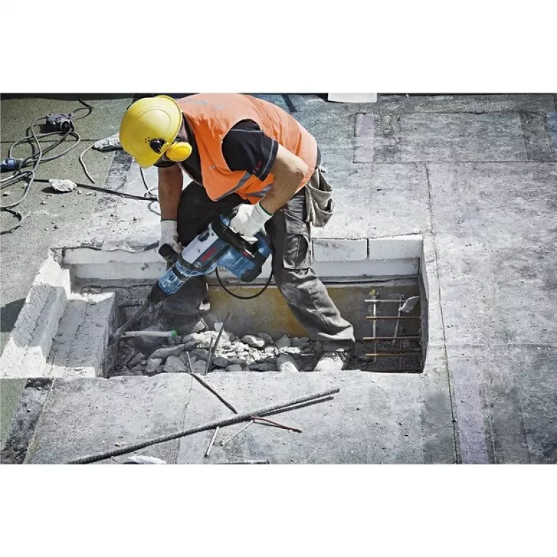 Bosch GSH 7 VC Schwarz Blau 1500 W