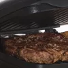 Elektrogrill Petra PT4366MBLKVDE schwarz mit Antihaftbeschichtung und einstellbarer Temperatur