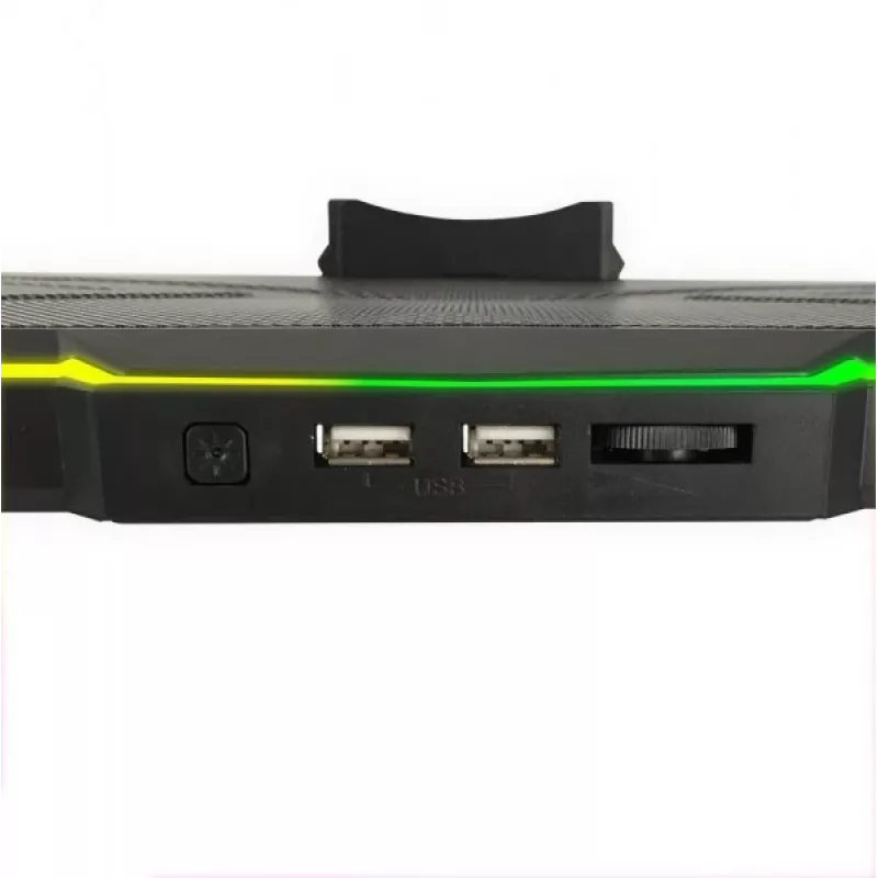Laptop-Kühlpad ESPERANZA EGC110 für 17 Zoll (43,2 cm), 1 Lüfter 18 cm, 800 U/min, 63 CFM, USB 2.0, schwarz