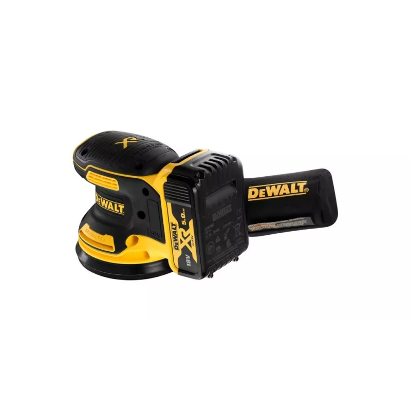 Exzenterschleifer DeWalt DCW210N bürstenlos 18 V, 125 mm Teller, 8.000–12.000 OPM, 930 g