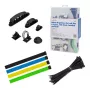 LogiLink Kabel-Organizer-Set 128 Stück