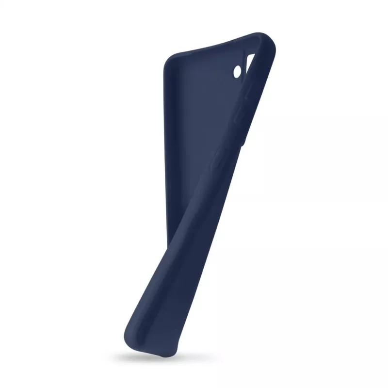 Handy-Rückabdeckung FIXED für Samsung Galaxy A17 4G/5G — Gummi blau, schützende Rückseitenhülle
