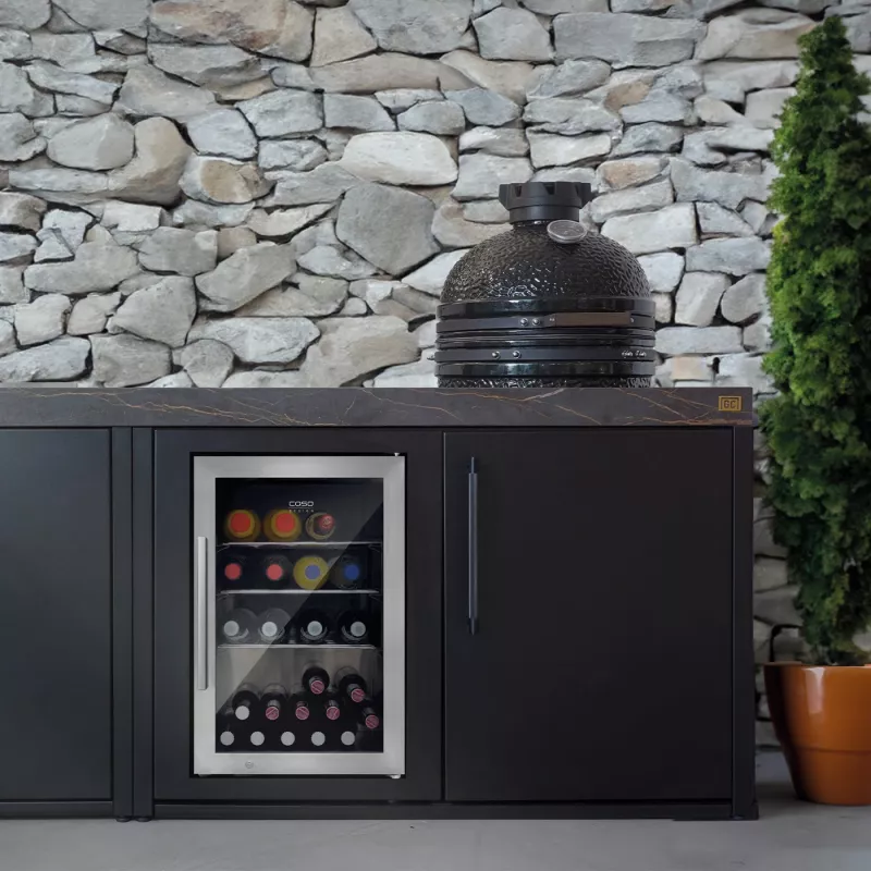 Caso | Barbecue Cooler | S-R | Energieeffizienzklasse A | Einbau | Edelstahl
