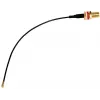 Koaxialkabel MikroTik ACSMAUFL SMA-Buchse gerade 1 m Schwarz