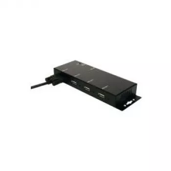 EXSYS EX-1166HMV 4-Port externer USB 2.0 Hub aus Metall verschraubbar