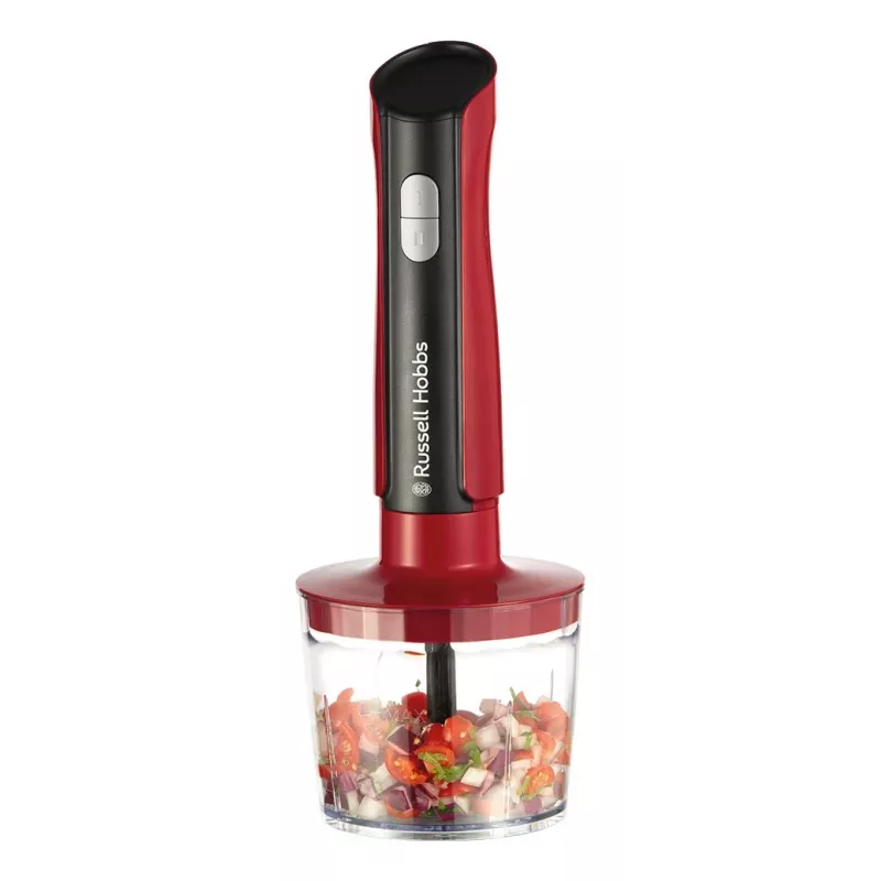 Russell Hobbs 27140-56 Mixer 1 L Tragbarer Mixer 500 W Schwarz, Rot, Transparent
