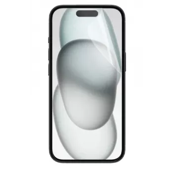 Klare Displayschutzfolie Mobilis 036310 für iPhone 15 Pro – kratzfest, stoßfest