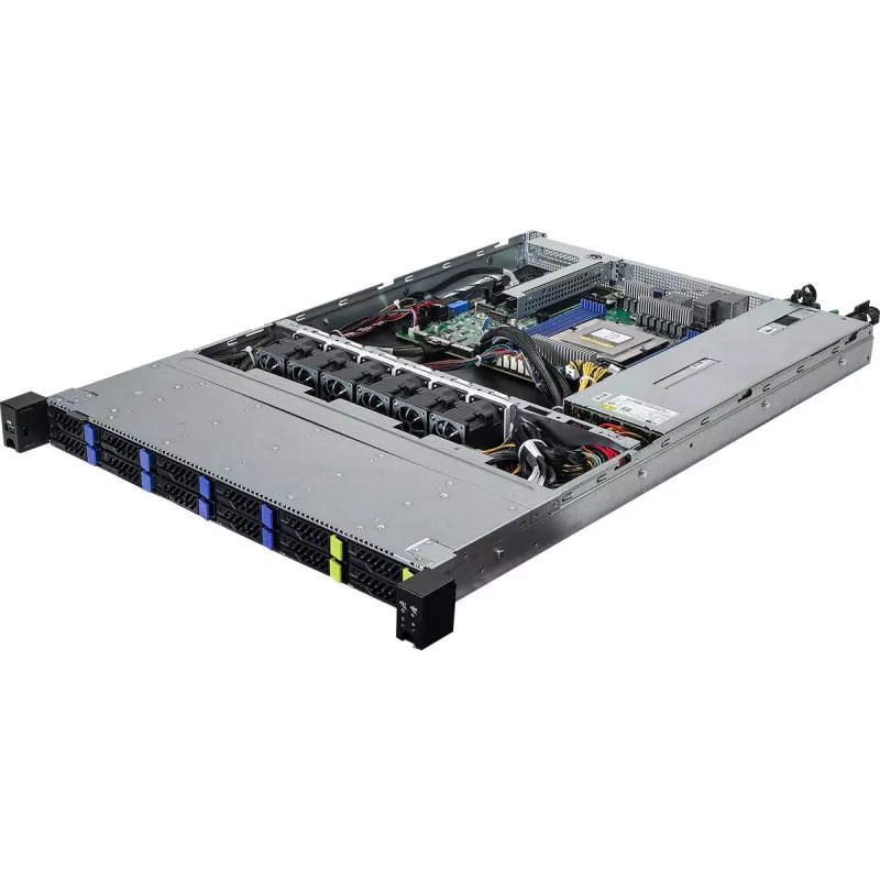 ASRock 1U8S4E-GENOA/2T Server-Barebone SoC-Sockel SP5 (LGA 6096) Rack (1U)