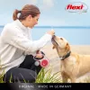 Flexi neu COMFORT 8 m Schwarz, graue Hunde-Rollleine