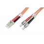 Glasfaser-Multimode-Patchkabel - LC - ST - 10 m - I-VH - OM2 - LC - ST
