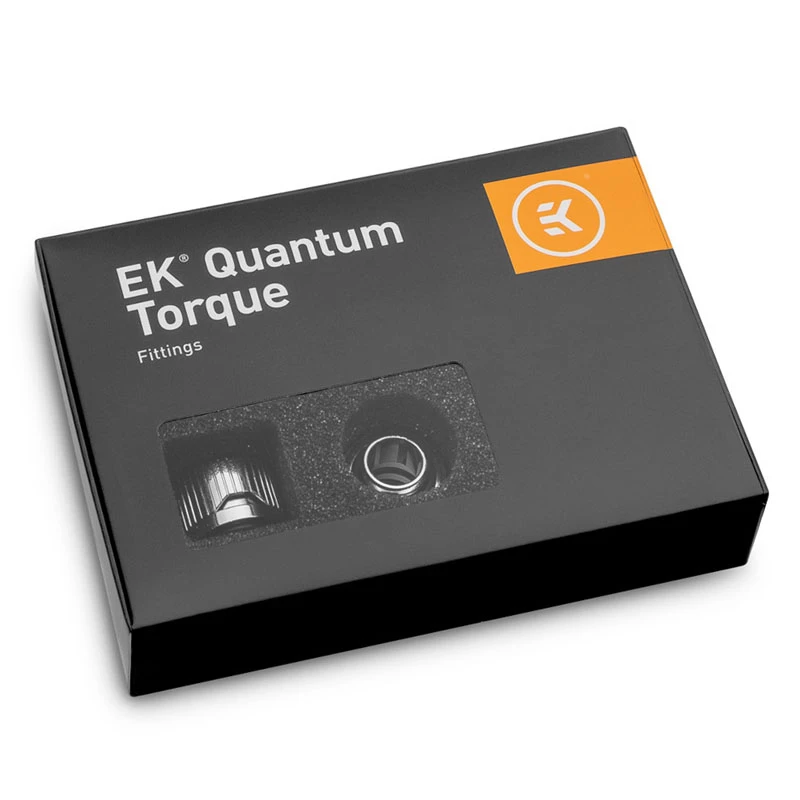 EK Water Blocks EK-Quantum Torque 6er-Pack HDC 12 Drehmomentschlüssel-Endstück Silber 1/4 6 St.