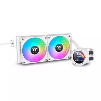 Thermaltake TH280 V2 Ultra EX ARGB, All-in-One-Flüssigkeitskühler, 14 cm, 500 U/min, 2000 U/min, 30,7 dB, 90,3 cfm