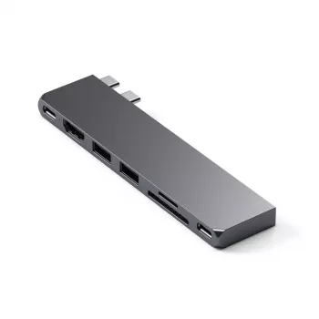 Satechi Type-C Pro Hub schlank - Space Gray