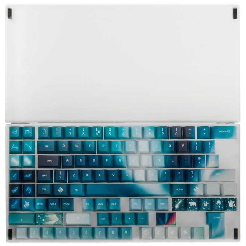 Tastenkappenset Traitors AURORA GAKC-270 — UK-Layout — kompatible mechanische Tastatur-Tastenkappen