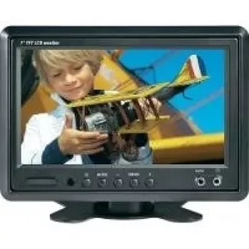 LCD-Monitor Renkforce T-701B 17,8 cm (7 Zoll) Kompaktanzeige für CCTV und Embedded-Systeme