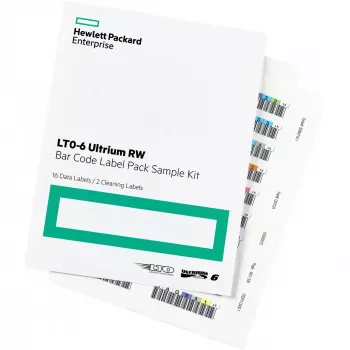 Hewlett Packard Enterprise HPE Ultrium 6 RW Barcode-Etikettenset – Barcode-Etiketten – für StoreEver MSL2024, MSL4048, MSL8096, StoreEver 1/8 G2 (Q2013A)