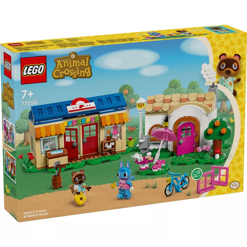 Konstruktionsspielzeug LEGO 77050 Animal Crossing Nooks Laden Sophies Haus Set – modulares Spielset