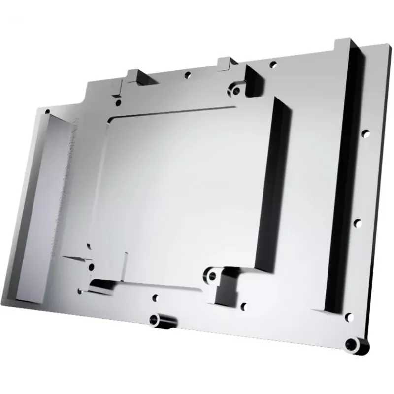 Backplate Alphacool 10259 Aluminium Chrom Kupfer Schwarz 153,3 mm