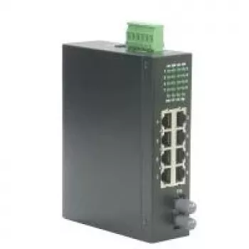 Netzwerk-Switch ROLINE Industrial Switch 7x RJ-45 1x ST unmanaged, Vollduplex