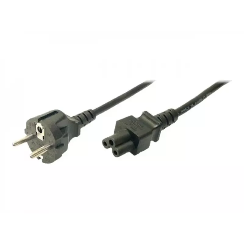 Stromkabel LogiLink CP093 1,8 m C5-Kupplung CEE7/7