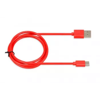 USB-Kabel IBOX IKUMTCR 1 m, USB A auf USB‑C, USB 2.0, rot