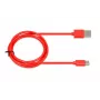 USB-Kabel IBOX IKUMTCR 1 m, USB A auf USB‑C, USB 2.0, rot