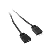 ARGB 3-Pin-Verlängerungskabel 50 cm — Kolink, 5V, Schwarz