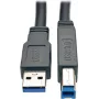 25ft USB 3.0 SuperSpeed Active Repeater Kabel A Male-B Male 25 - USB-Kabel - USB Typ B M