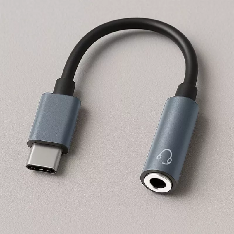 Adapter USB-C auf 3,5mm Klinke 10cm