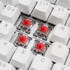 Sharkoon SGK25 75% QWERTZ USB kabelgebundene RGB LED Tastatur weiß