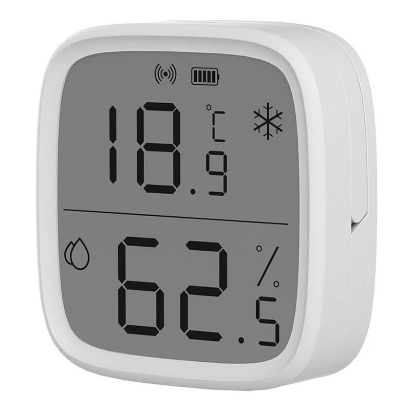 Sonoff ZigBee Innen-Temperatur- & Feuchtigkeitssensor SNZB-02D Kabellos Batterie CR2450