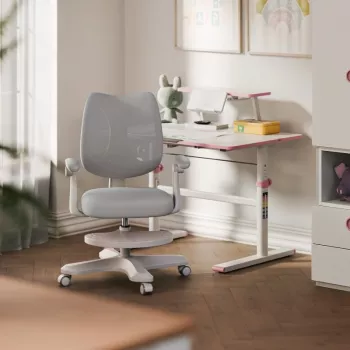 Bürodrehstuhl mark adler Junior 4.6 Grau — kompakter ergonomischer Arbeitsstuhl