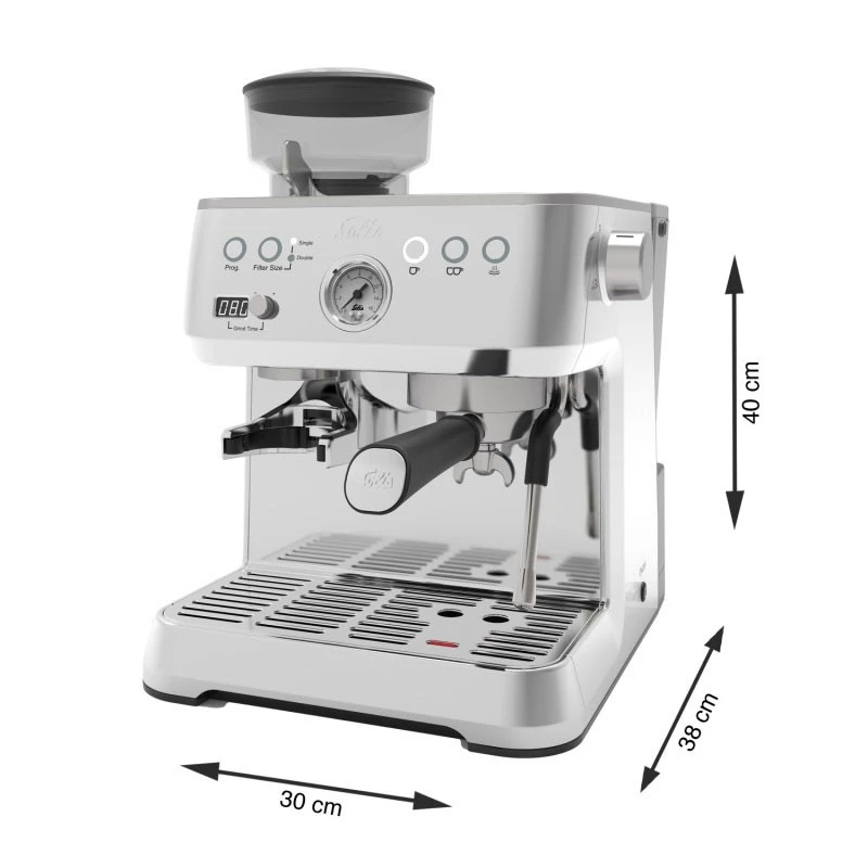 Solis Grind & Infuse Perfetta Halbautomatische Espressomaschine 2,6 L
